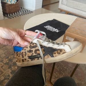Golden goose sneakers - Superstar size 39 - snow leopard - royal